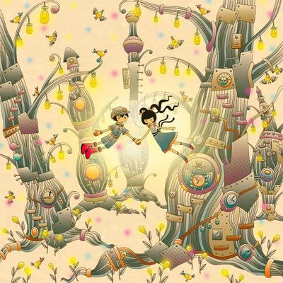 オリジナル作品「機樹〜kiki〜（始まりの森）」