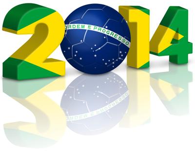ワールドカップ ブラジル大会のロゴ