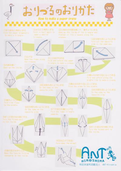 折り鶴の折り方
