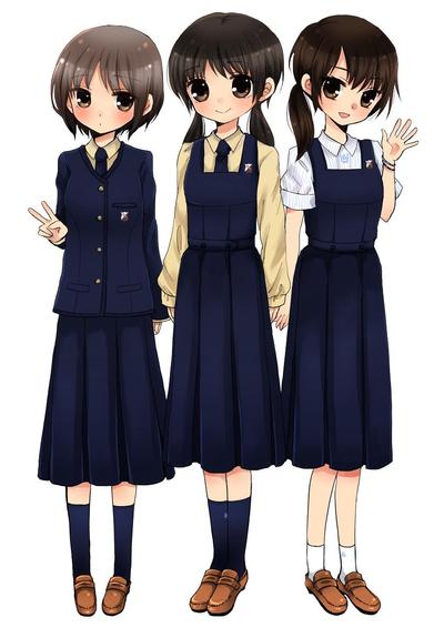 制服イラスト制作