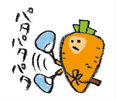 LINEスタンプ自主制作　ににん！じん