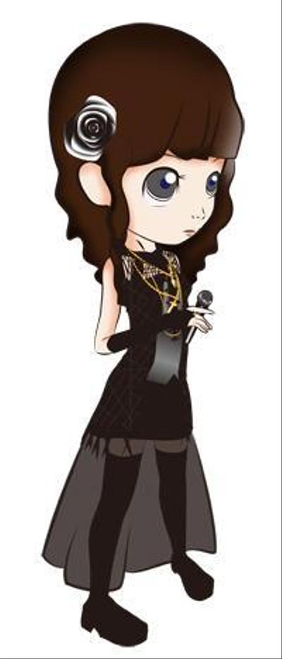 ボーカリスト似顔絵
