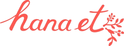 フラワーショップ「hana et」のロゴデザイン