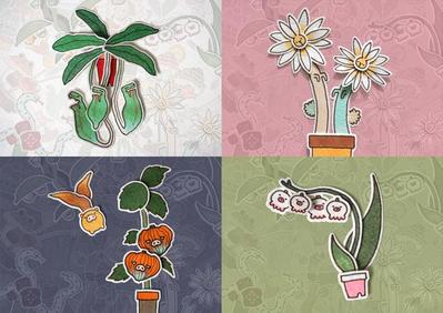 植物に関連したキャラクター２０種