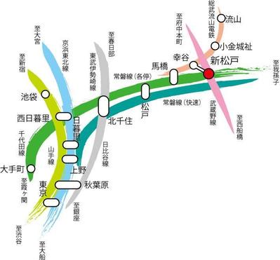 鉄道路線図