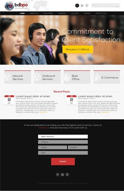 BPOサポートセンターサイト