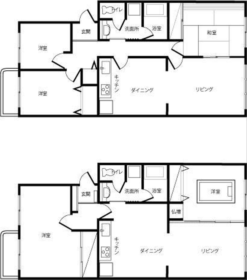 平面図イラスト作成例 ポートフォリオ詳細 Knob Okuoka ライター クラウドソーシング ランサーズ