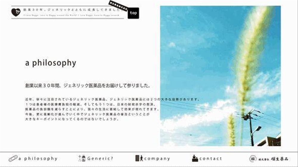 医薬品卸業・フルフラッシュサイト