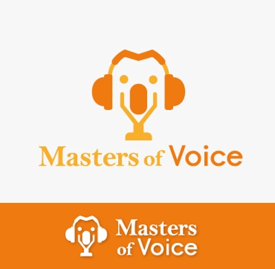 ナレーション録音サービス海外向けサービス「Masters of Voice」様ロゴ作成