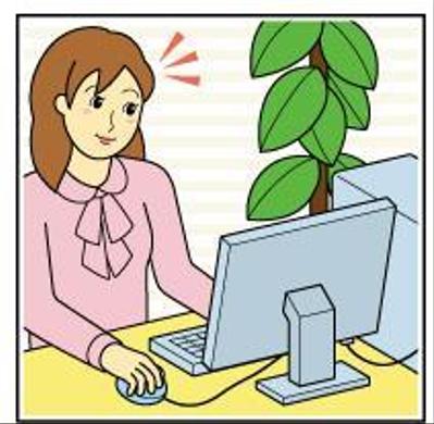 パンフレット用人物イラスト