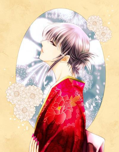 横顔