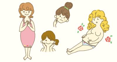 妊婦さんイラスト