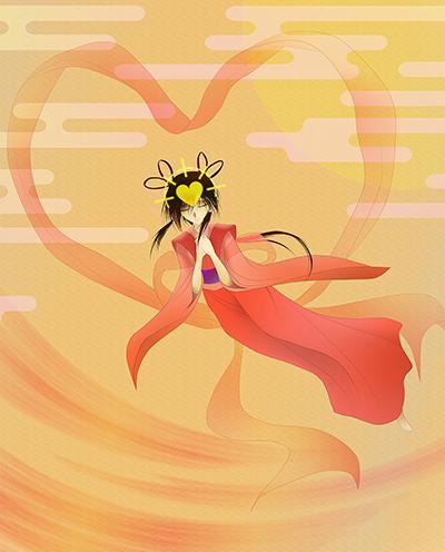 天女イラスト