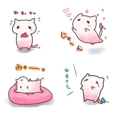 LINEスタンプ制作のサンプル