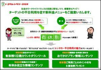 コピーライターですが提案書作成も可能です（１）