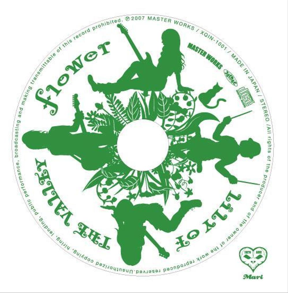 LILY OF THE VALLEY「flower」盤面デザイン