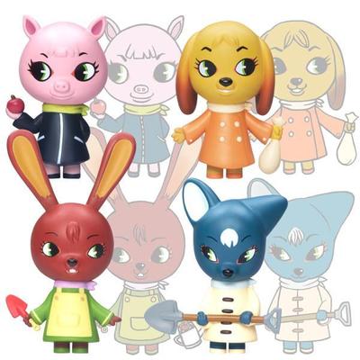 キャラクターフィギュアデザイン例