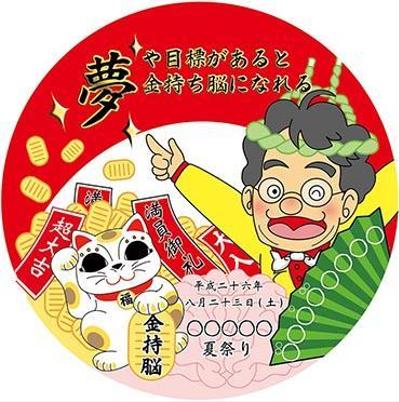 個人イベントのDVDラベル