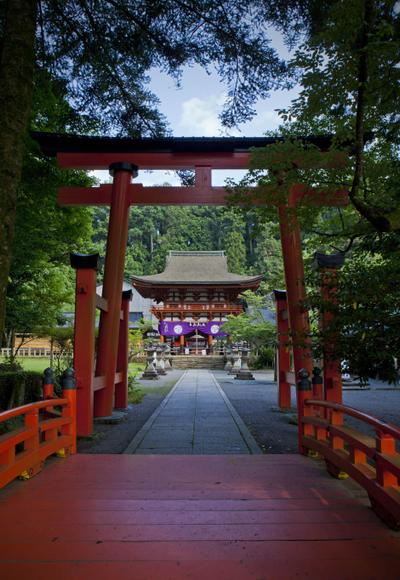 神社の鳥居の写真