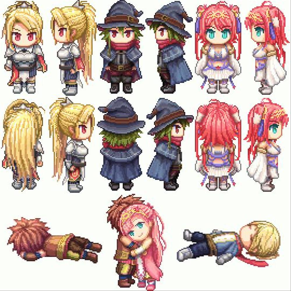 ドット絵の作例 アニメーション ポートフォリオ詳細 Ikezou デザイナー クラウドソーシング ランサーズ