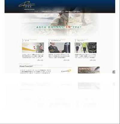 パワートスのWEBサイトました