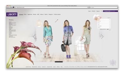 LIBERTYのECサイト制作