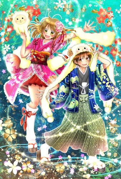 2015年年賀状イラスト