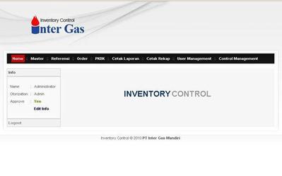 Intergas Inventory Control