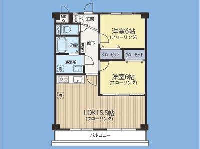 新築物件の間取り図