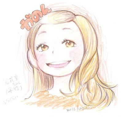 似顔絵作例1
