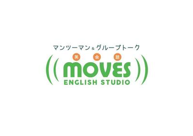 英会話教室「MOVES」様ロゴデザイン