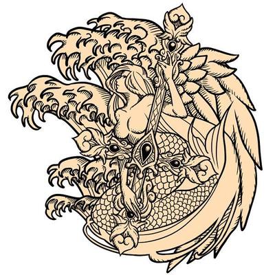 エンブレムロゴ用イラスト