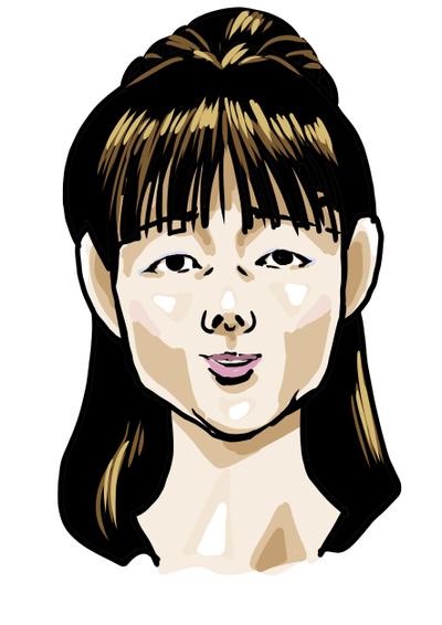 似顔絵。