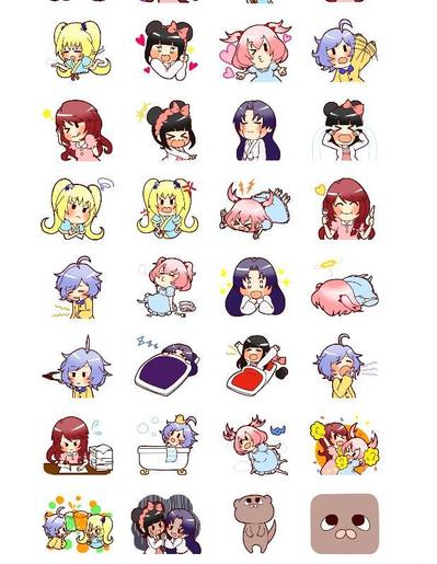 キャラクター系LINEスタンプ