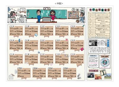 結婚式_席次表デザイン(中面)