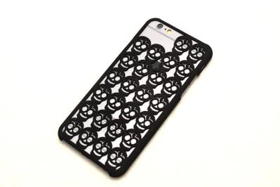 iPhone6 用3Dプリントケース 骸骨柄