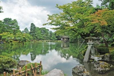 晩夏の兼六園