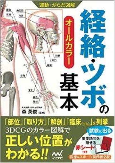 書籍「運動・からだ図解 経絡・ツボの基本」の構成・執筆