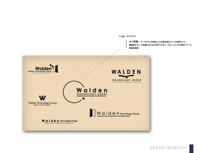 Walden Technology Group のロゴ草案