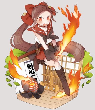 ゲーム風イラスト１