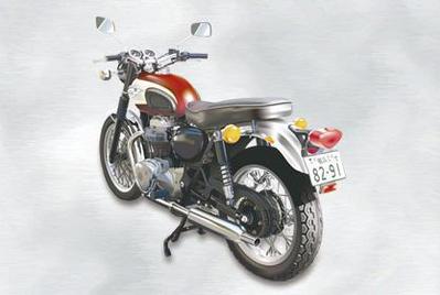 バイクシリーズのポストカードです。