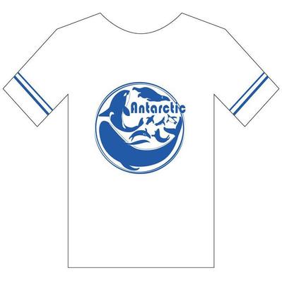 北極をイメージしたTシャツデザイン