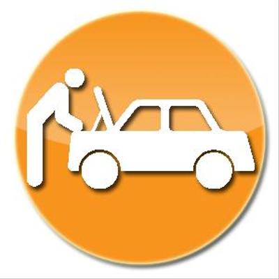 車のサービスのアイコン