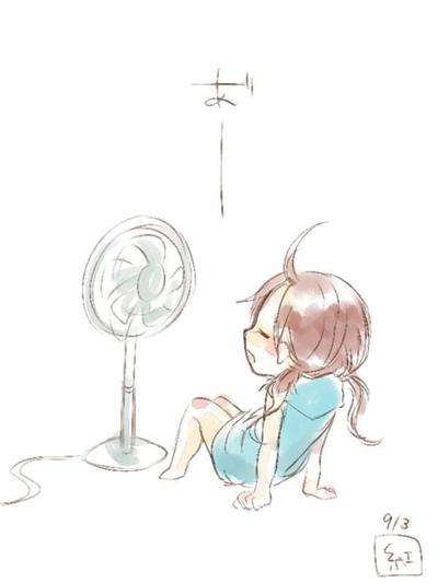 夏２(水彩風)