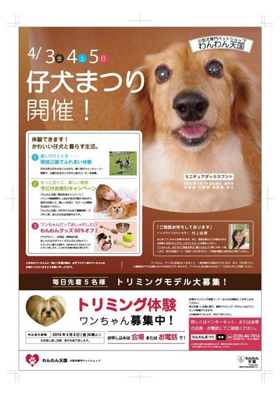 折り込みチラシ(表)