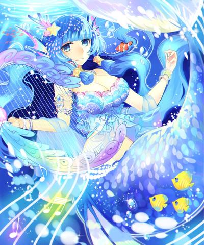 カードイラストサンプル①：女の子