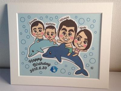 ファミリーお誕生日祝い