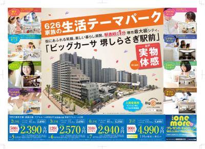 ビッグカーサ堺しらさぎ駅前B3チラシ2表