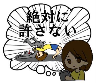 LINEスタンプ「ユキコの頭の中は大体こんな感じ」