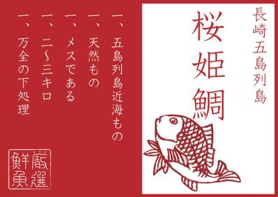 産地直送の鮮魚のブランディング素材